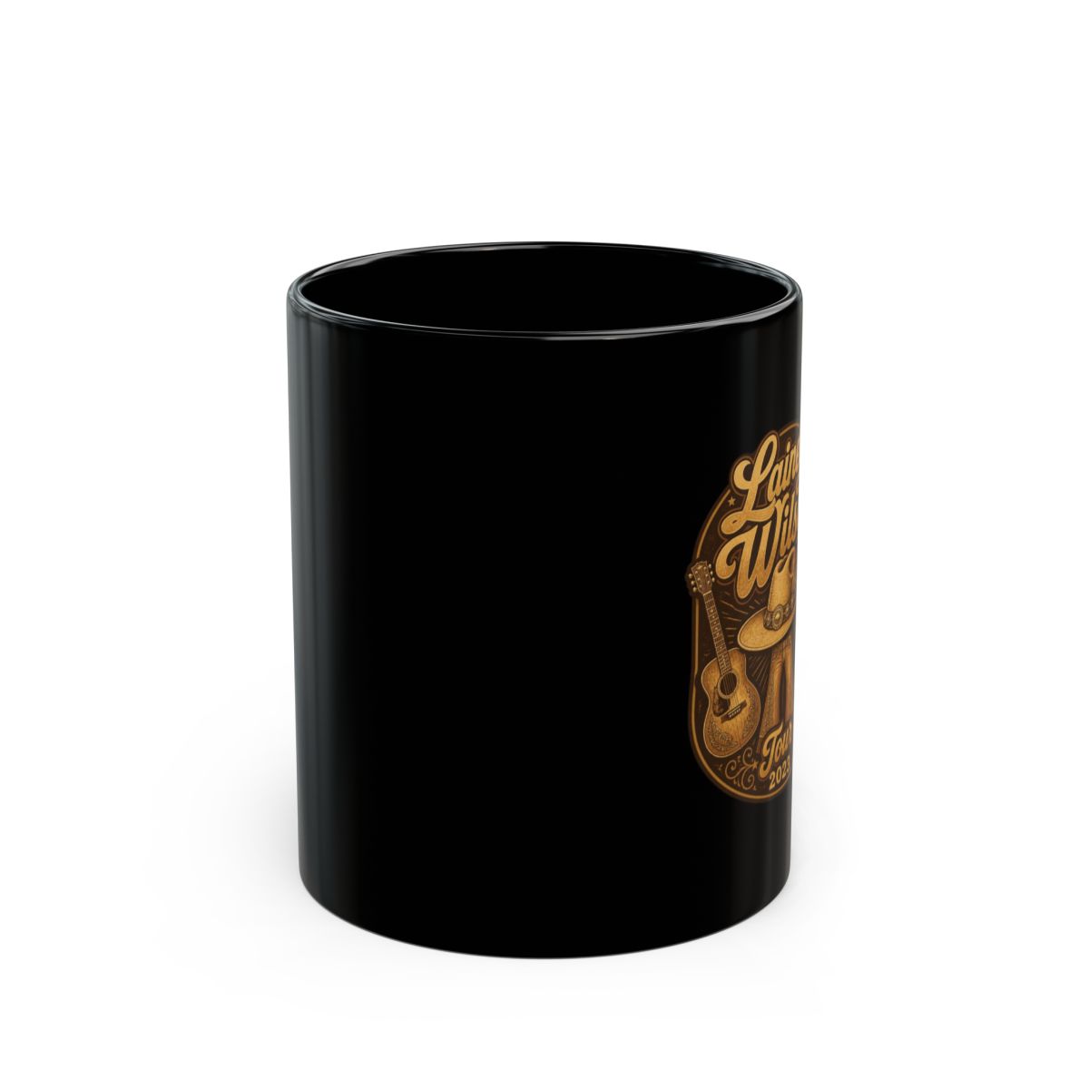 Lainey Wilson "Lainey Wilson Tour 2023" Black Mug - Official mugs merchandise