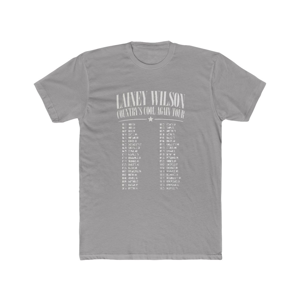 Lainey Wilson - Country'S Cool Again Tour T Shirt - Official t-shirts merchandise