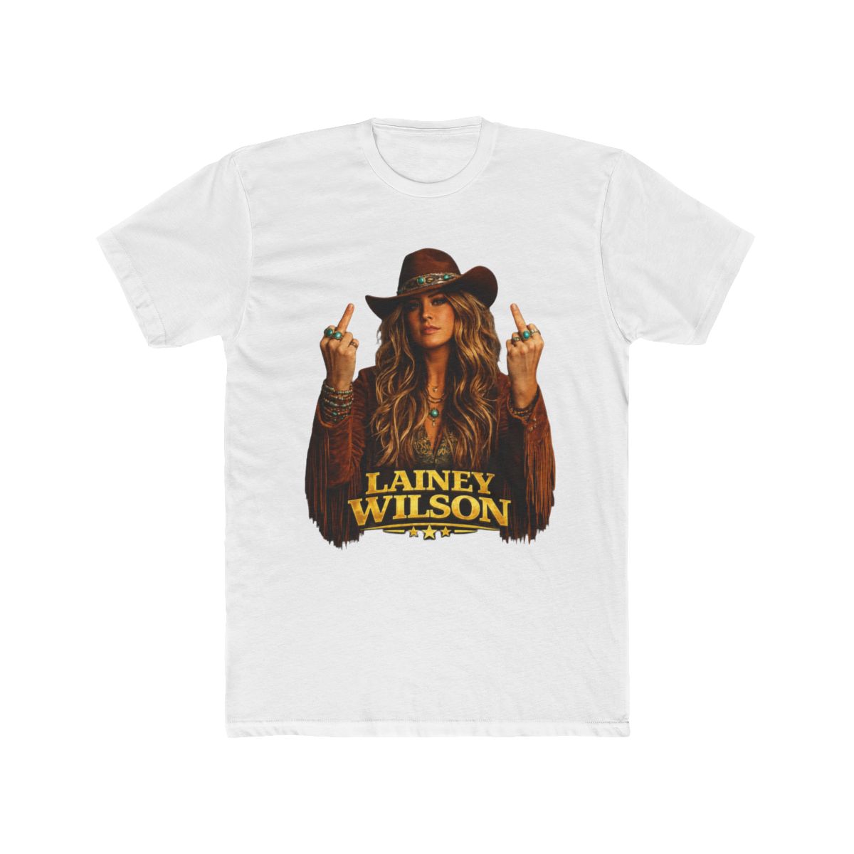 Lainey Wilson Flipping The Bird Vintage Classic T Shirt - Official t-shirts merchandise