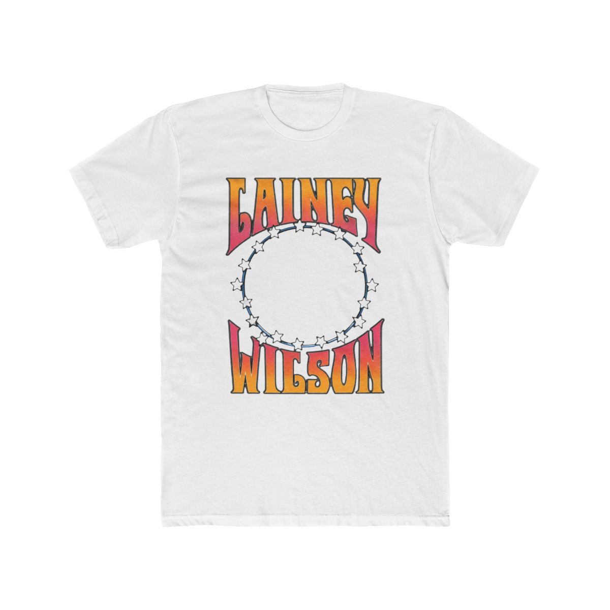 Lainey Wilson Stars Gradient T Shirt - Official t-shirts merchandise