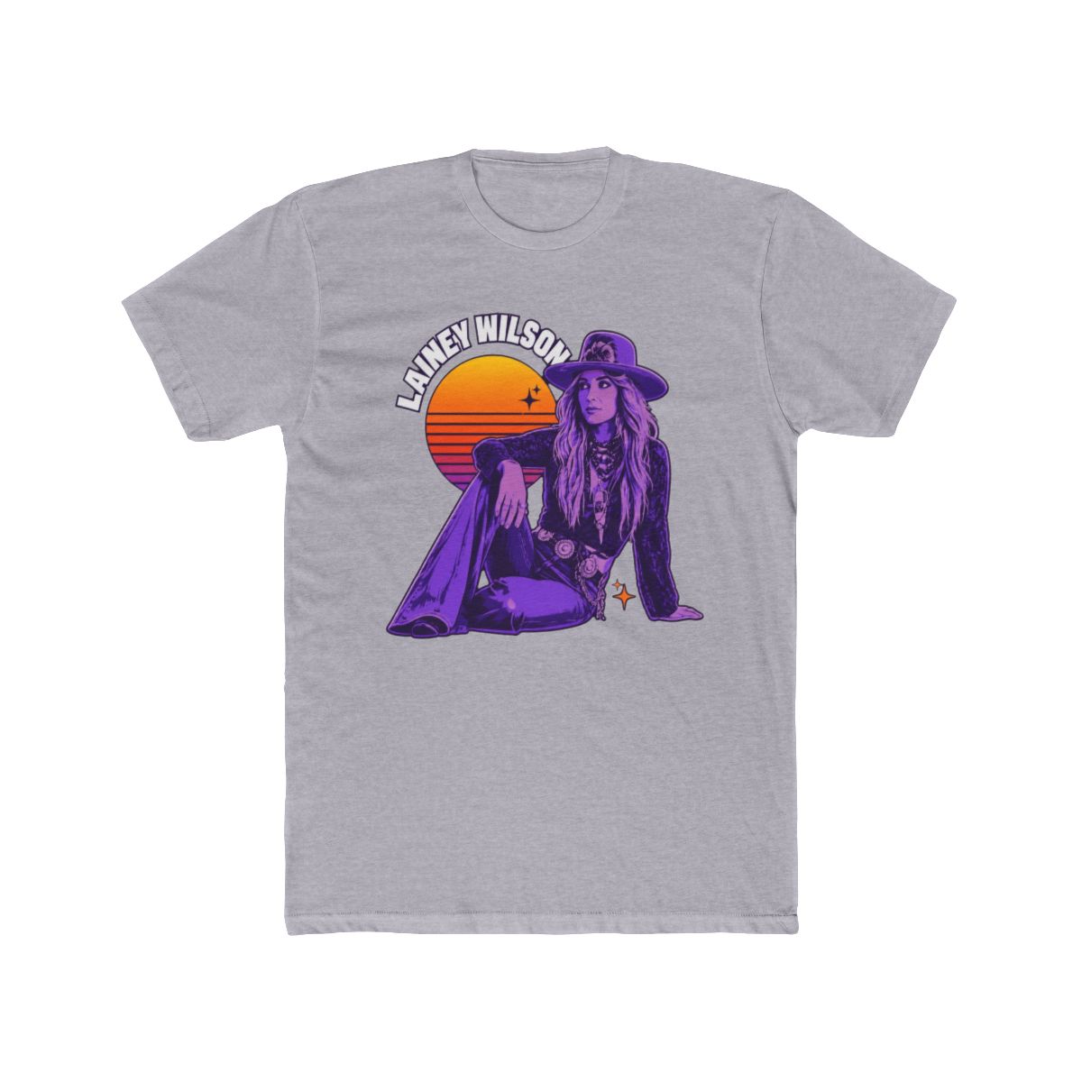 Lainey Wilson Retro Graphic Art T Shirt - alternate angle 5, merchandise