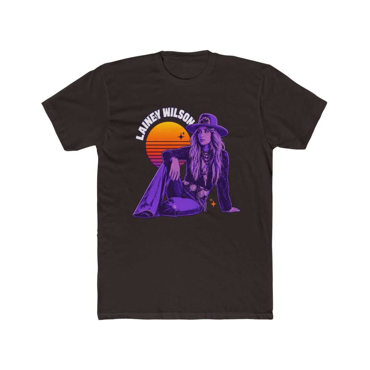 Lainey Wilson Retro Graphic Art T Shirt - alternate angle 3, merchandise